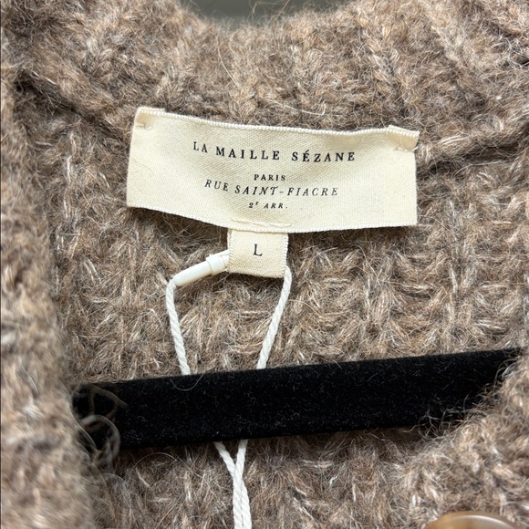 NWT - Sézane Emile Cardigan - Size L - Picture 6 of 7